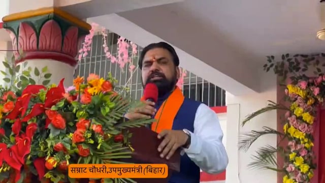 उप मुख्यमंत्री ने धौरी में कांवरिया पथ का किया उद्घाटन,क्षेत्र में  विकास होगी तेज