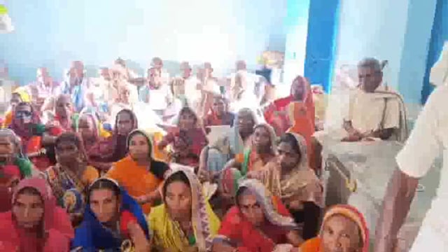 वृद्धा पेंशन को लेकर शिविर आयोजित 