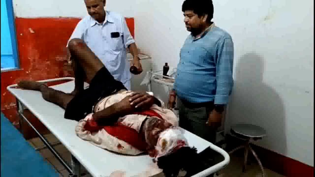 गंगापुर गढ़ेल के समीप दो बाइकों की भीषण टक्कर ।एक की स्थिति गंभीर।