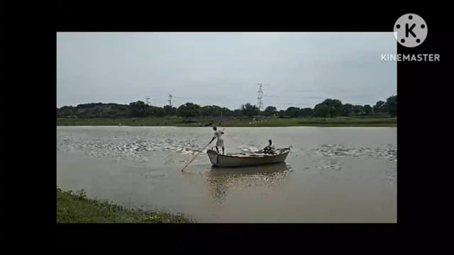 उट॔गन नदी में फिर उठने लगी लहरें पहुंचे भरतपुर पानी सिविल सोसाइटी ऑफ आगरा के सेक्रेटरी अनिल शर्मा जी नदी जानकारी