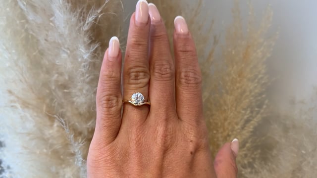 1.35ct Old European Engagement Ring - Video