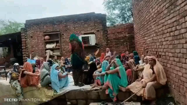 मगोर्रा में धान की फसल के नुकसान को देखकर किसान को पड़ा अटैक हुई मौत