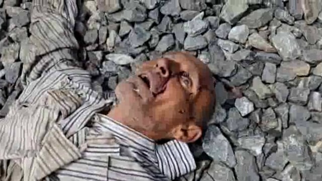 ट्रैक पार करते समय, मालगाड़ी की चपेट में आकर अज्ञात बुजुर्ग की मौत, खुर्जा सिटी रेलवे स्टेशन का मामला