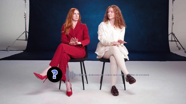 Karen Gillan and Annalise Basso Guess Iconic Movie Dance Scenes - Interactive Social Spot