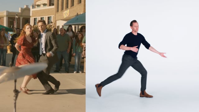 Tom Hiddleston's Dance Lessons - Performance Centric Promo