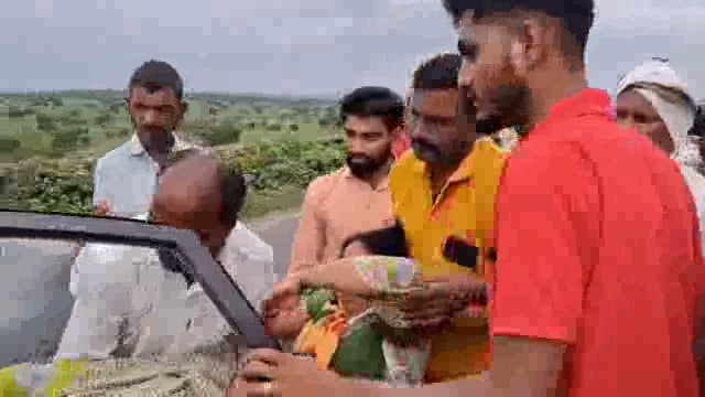 काशीराम तांडा येथे कुत्र्याने स्कुटीचा पाठलाग करत महिलेची साडी ओढून खाली पाडले,महिला जखमी