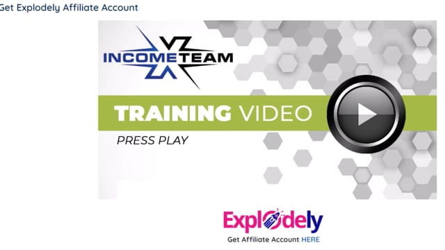 Get Explodely Affiliate Account