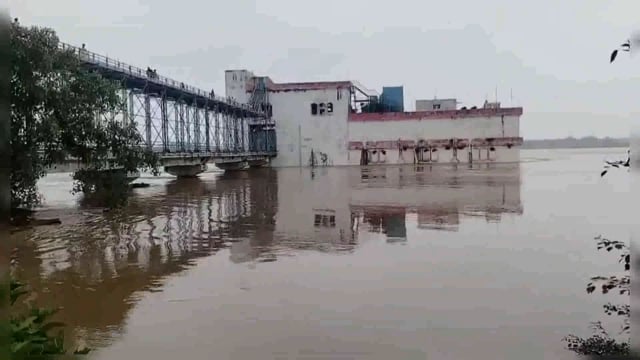 पिनाहट। चंबल का बढ़ता हुआ जलस्तर 133 मीटर पर पहुंचा, खतरे के निशान से तीन मीटर ऊपर पहुंचा जलस्तर,प्रशासन अलर्ट