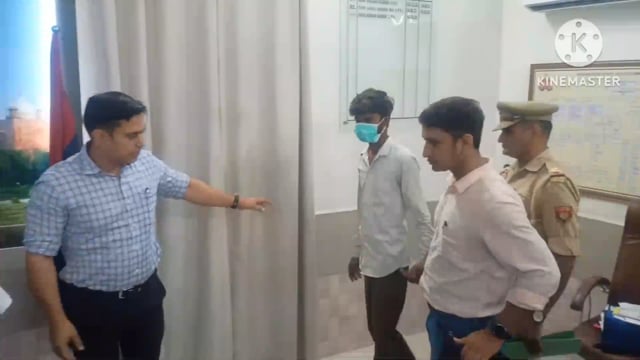 आगरा की साइबर सेल से साइबर ठगी करने वाले ग्रहों का किया भंडाफोड़