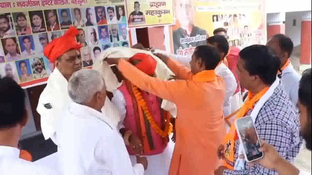 मेरठ के बहसूमा में हुआ भव्य ब्राह्मण महाकुंभ कुंभ 