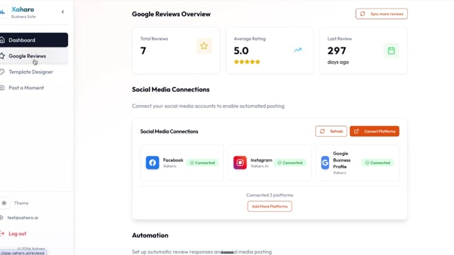 Managing Google Reviews