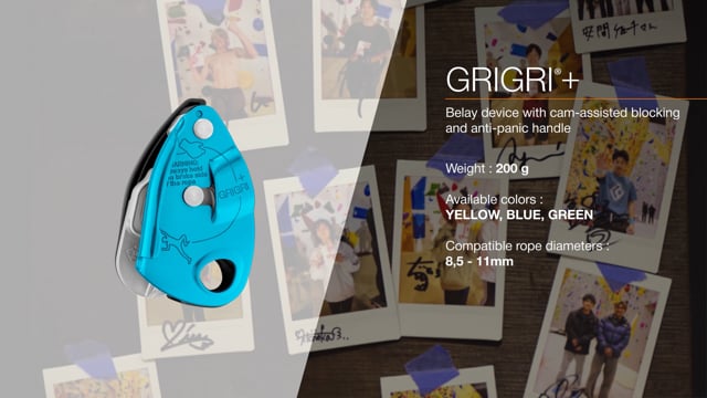 Petzl Grigri + Belay Device - Green thumbnail