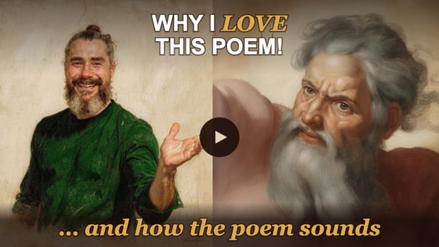 Why I love this poem