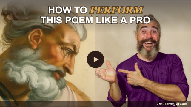 How to perform this poem like a pro
