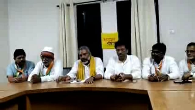 मंडल यात्रा गडचिरोलीत दाखल!यात्रेचा ऊद्देश घराघरात पोहचविणार राज राजीपुरकर यांचे पत्रकार परीषदेतुन माहीती ईदिरागांधी चौक