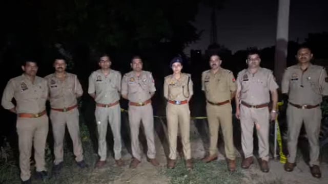 25000 का इनामी बदमाश युनुस मुठभेड़ में हुआ घायल