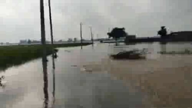 मथुरा में जमुना का जलस्तर बढ़ने से मांट क्षेत्र के गांव में बाढ़ जैसे हालात