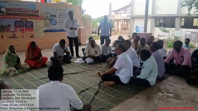 • शेटफळे ग्रामसभेत ग्रामस्थांचा आक्रोश – पाणी, शाळा, रस्ते प्रश्न ऐरणीवर!