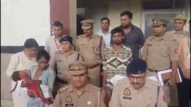 मथुरा रेलवे स्टेशन से अपहरण हुईं बच्ची को जीआरपी पुलिस ने 36 घंटे में सकुशल किया बरामद, आरोपी को गिरफ्तार कर भेजा जेल।
