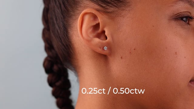 Classic Diamond Studs - Video