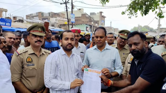 जैतपुर में स्मार्ट मीटर के विरोध में व्यापारियों ने धरना समाप्त किया 