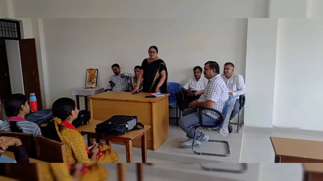 राजकीय महाविद्यालय पेठा गोवर्धन में मनाई गई ध्यानचंद जयंती