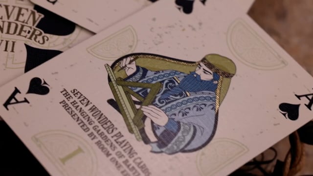 Video The Hanging Gardens of Babylon (Standard) Playing Cards by Room One EON