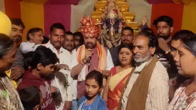 इंद्रा नगर येथील मंदिराला निधी कमी पडू देणार नाही,आमदार संजय बनसोडे