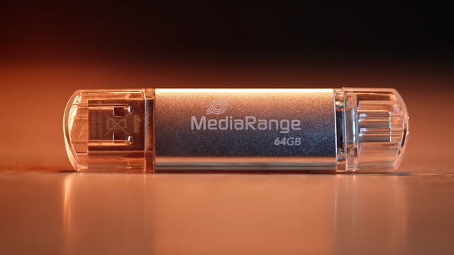 MediaRange USB 3.2 Gen 1 Kombo Flash-Laufwerk mit USB-A und USB-C®