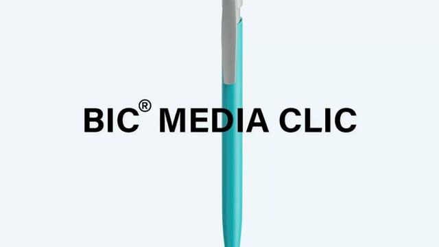 Stylo personnalisé BIC® - Media Clic Opaque