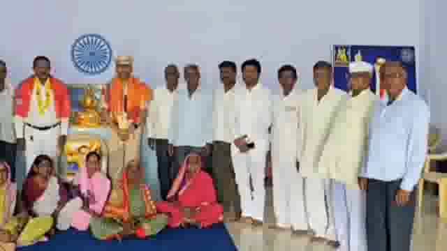 पोलीस उपनिरीक्षक राहुल सोमवंशी व पोलीस हेडकॉन्स्टेबल लक्ष्मण बारसल्ले यांचा वाढवणा खुर्द येथे सत्कार