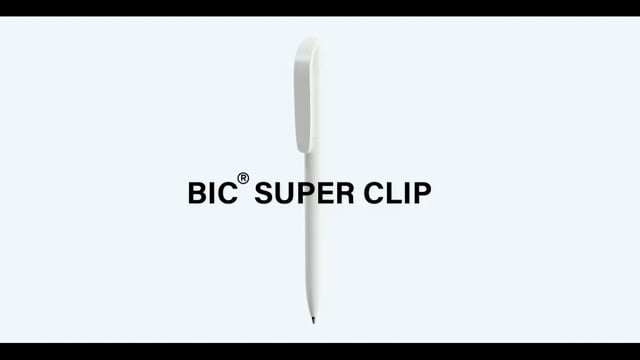 Stylo publicitaire BIC® - Super Clip Opaque