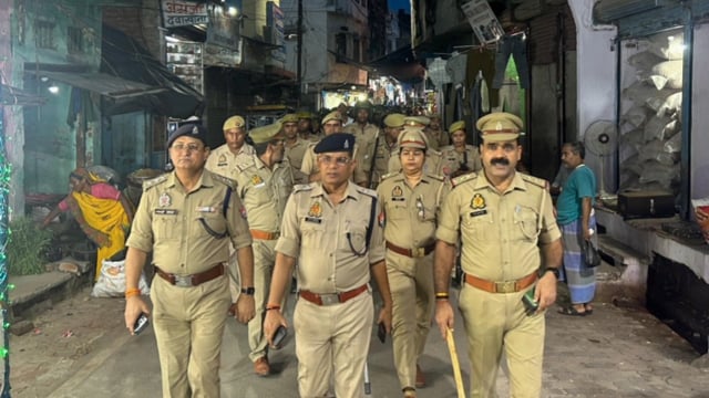 Bahraich.. आज दिनांक 4./9./2025 की शाम आगामी त्यौहार बारावफात और गणेश प्रतिमा विसर्जन कें दृष्टिगत जनपद बहराइच में