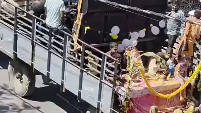 पलिया में गणेश महोत्सव का समापन