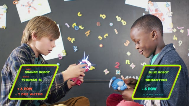 Robot Toy Connected Play : Concept