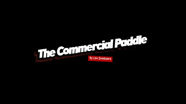 Video Leo Smetsers' Commercial Paddle Routine