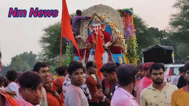 अनन्त गणपति विषर्जन महोत्सव सकुशल हुआ सम्पन्न SHO मुकेश कुमार सिंह महेशगंज पुलिस प्रशासन टीम के साथ मौके पर#latest_news 