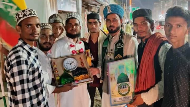 पैग़म्बर हज़रत मोहम्मद साहब के जन्मदिन के रूप में श्रद्धा और आस्था केसाथ मनाया। इसबार पैगम्बरसाहब का 1500वांजन्मदिन#lat 