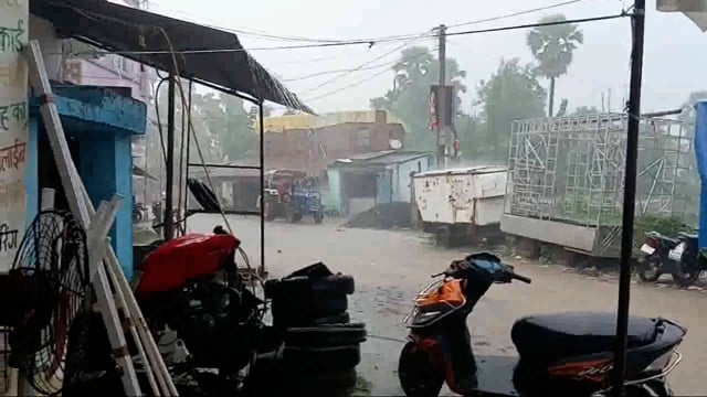 सिरदला में बहुत इंतजार के बाद हुई झमाझम बारिश किसानों के चेहरे खिले