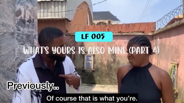 What's Yours Is Also Mine (Part 4)
