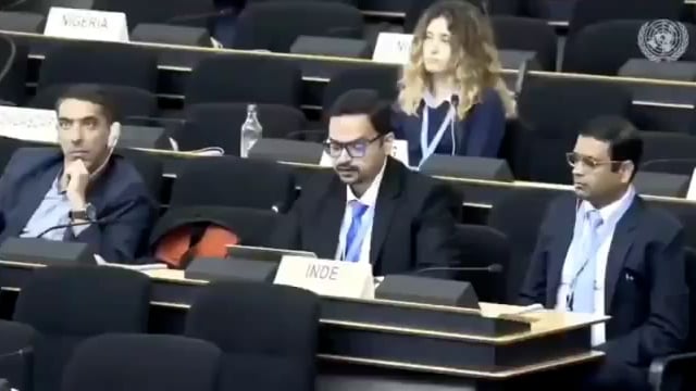 ➡️...... UNHRC में भारतीय राजनयिक क्षितिज त्यागी ने पाकिस्तान को आड़े हाथों लिया, पाकिस्तान के झूठ और प्रोपेगेंडा पर किया करारा प्रहार

भारतीय राजनयिक ने कहा- भारत अपने नागरिकों की सुरक्षा अडिग संकल्प के साथ करता रहेगा