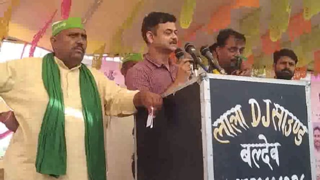 पानीगांव महापंचायत में एसडीएम के आश्वासन पर माने  किसान, अधिकारियों से हुई किसानों की वार्ता, जिलाधिकारी के समक्ष भी होगी किसानों की वार्ता।