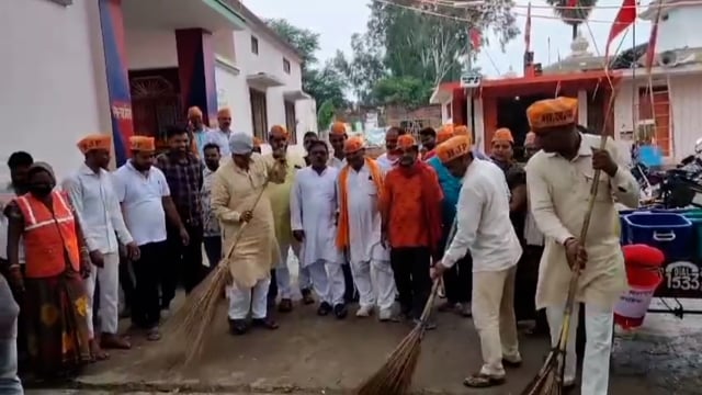 बांसडीह कस्बे में सेवा पखवाड़ा के तहत Bjp कार्यकर्ताओं द्वारा विविध कार्यक्रमो का किया गया आयोजन