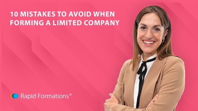 10 mistakes to avoid when forming a limited company
