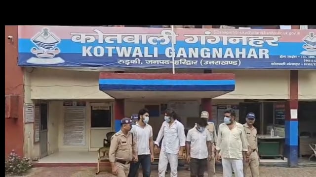 रूड़की! पुलिस की मुस्तैदी से साजिश नाकाम!हत्या के इरादे से आए थे बाहुबली गुंडे!