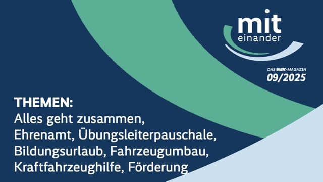 Miteinander – Das TV-Magazin des VdK I Ausgabe September 2025