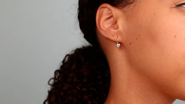 Colette Diamond Drop Earrings - Video