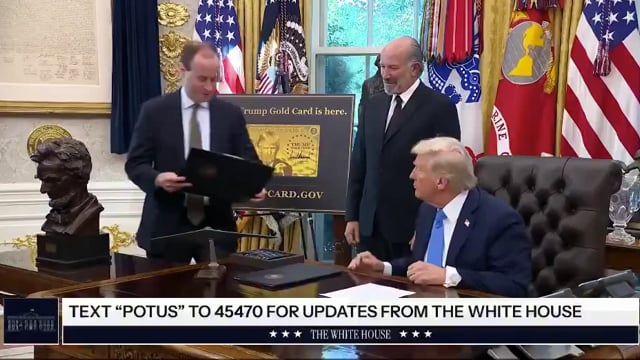 ➡️......राष्ट्रपति ट्रम्प ने एच-1बी वीज़ा पर 100,000 डॉलर सालाना शुल्क लगाने के कार्यकारी आदेश पर आधिकारिक रूप से हस्ताक्षर किए llll