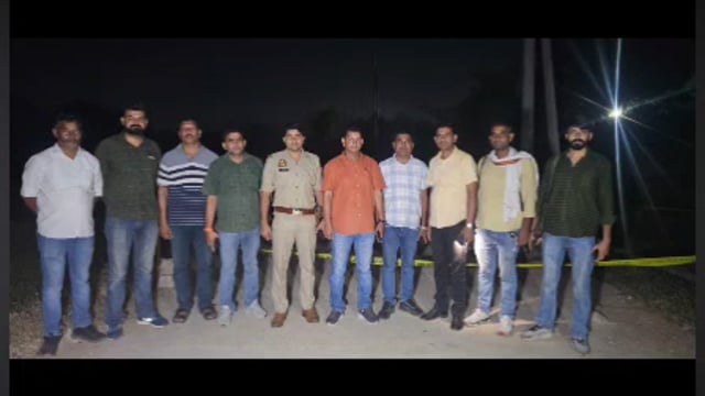 2500हजार का इनामी शातिर गैंगस्टर नेत्रपाल मुठभेड़ के दौरान पैर में गोली लगने से घायल होकर गिरफ्तार हुआ