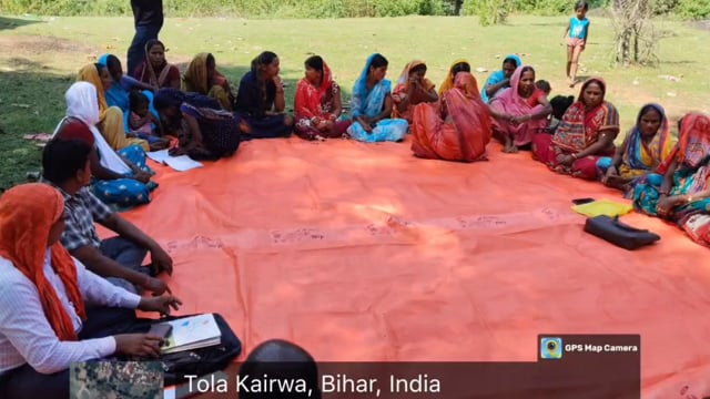 आदि कर्मयोग योजना के अंतर्गत कटोरिया प्रखंड में आयोजित विशेष बैठक